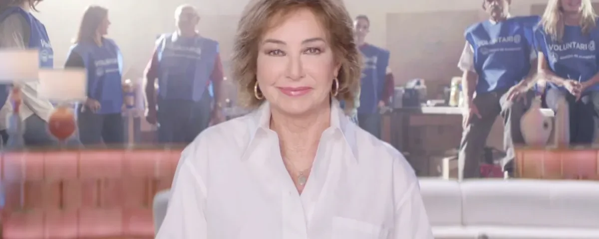 Mediaset España se suma a la Gran Recogida de FESBAL con Ana Rosa Quintana como embajadora