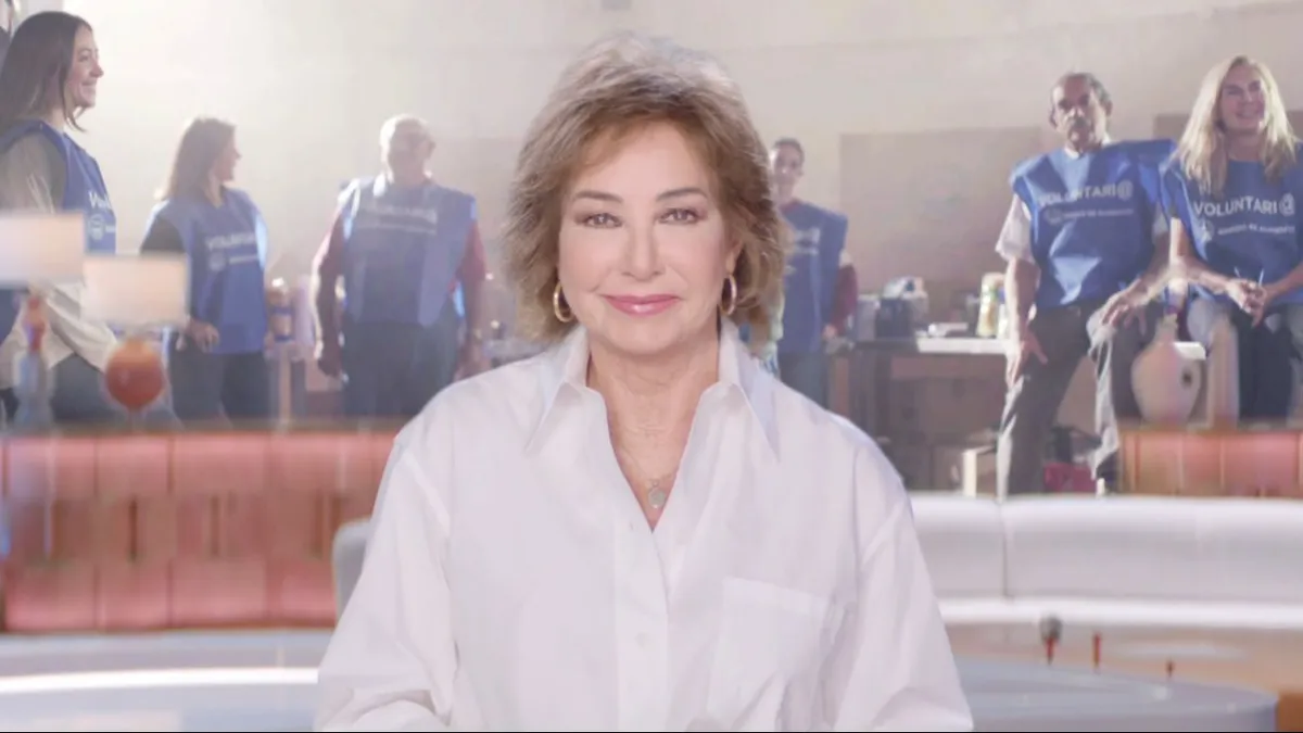 Mediaset España se suma a la Gran Recogida de FESBAL con Ana Rosa Quintana como embajadora