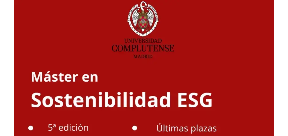 Corresponsables, medio colaborador clave del Máster en Sostenibilidad ESG de la UCM, que lanza su 5ª edición