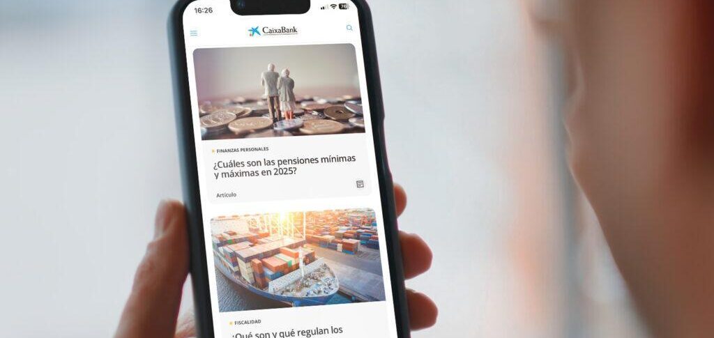 Imagen de Esfera, la nueva plataforma de contenidos de CaixaBank