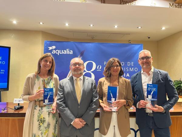 Entrega de premios de la 8ª Edición de los Premios de Periodismo Aqualia