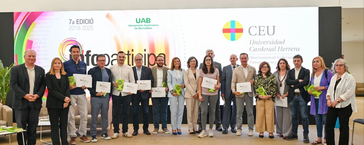 Entrega de los Sellos Infoparticipa 2024 - Universidad CEU Cardenal Herrera (CEU UCH)