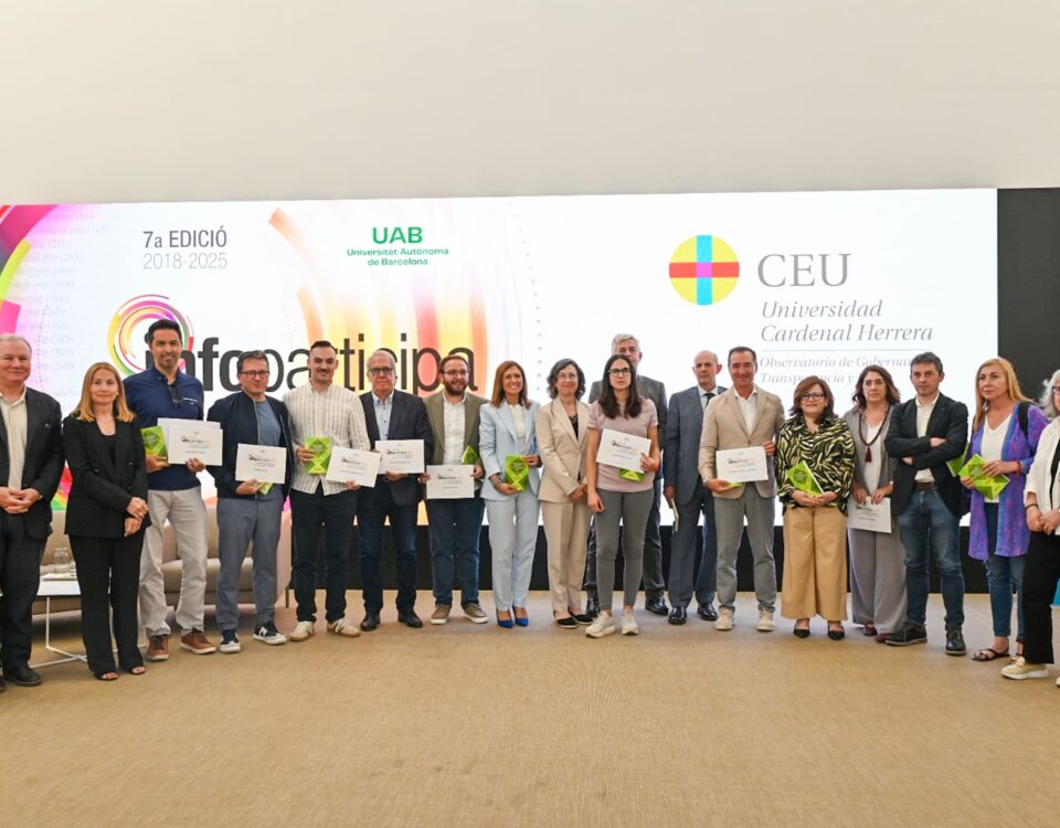 Entrega de los Sellos Infoparticipa 2024 - Universidad CEU Cardenal Herrera (CEU UCH)