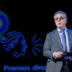 Miguel López-Quesada, presidente de Dircom, durante la ceremonia