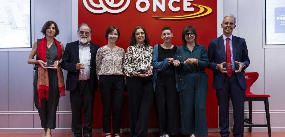 Entrega del galardón a Atresmedia en la sede de Fundación ONCE en Madrid