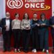Entrega del galardón a Atresmedia en la sede de Fundación ONCE en Madrid
