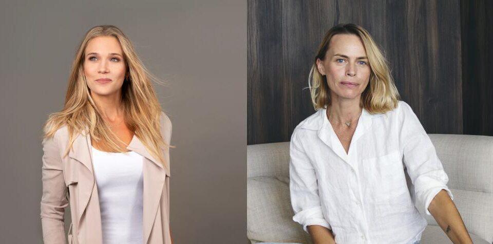 Patricia Montero y Verónica Blume.